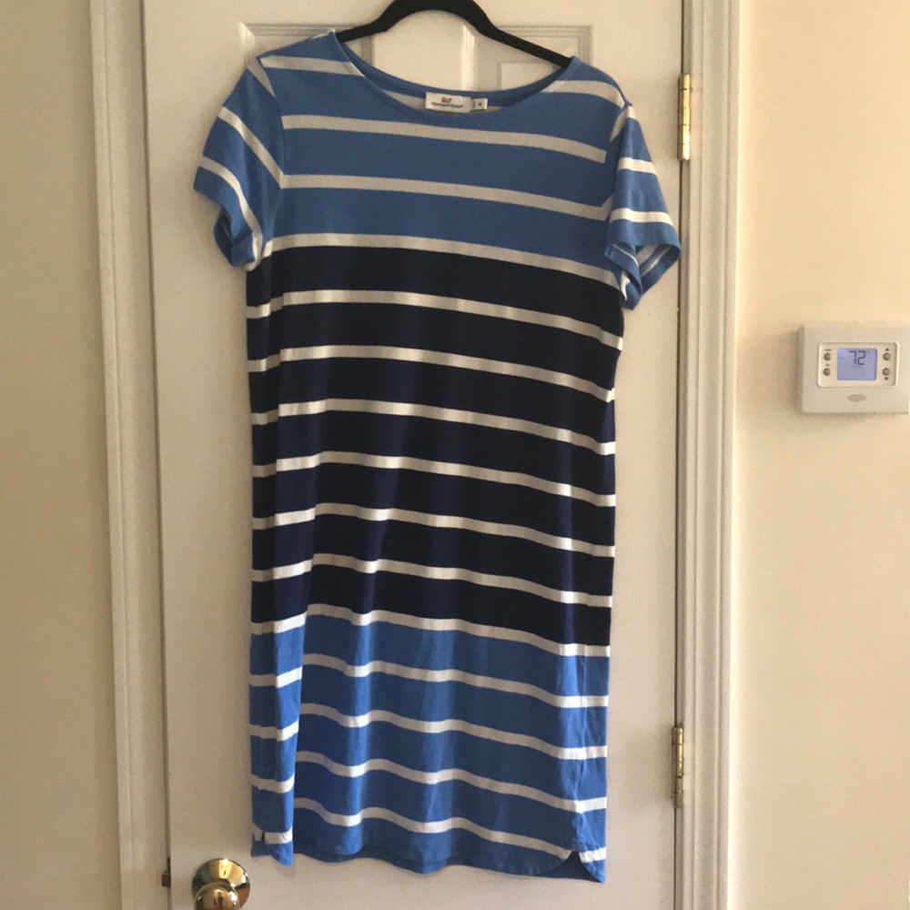 Vineyard Vines stripe pique dress
